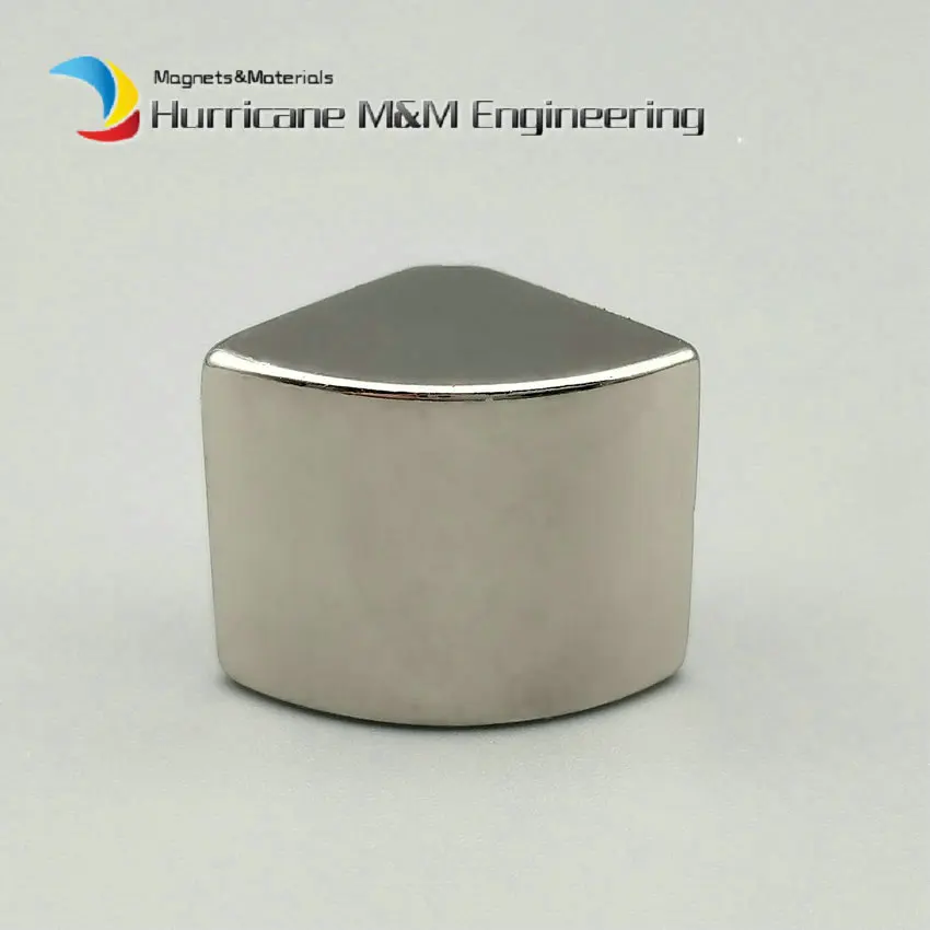 

N45H NdFeB Arc Segment OD30xID4x90deg.x16 mm Moto magnet for generators wind turbine Neodymium Permanent Brushless Rotor Magnet