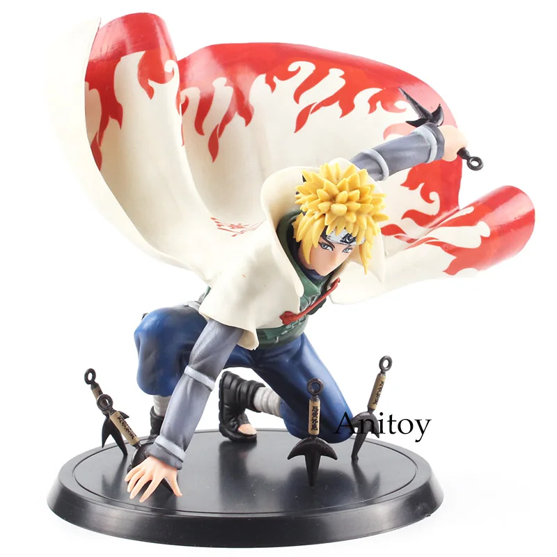 Наруто фигурка Shippuden Namikaze Минато ПВХ фигурка Коллекционная модель игрушки 15 см KT4804