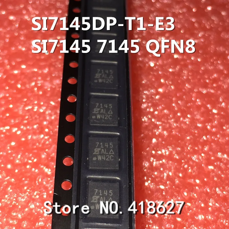 

20PCS/LOT NEW SI7145DP-T1-E3 SI7145DP 7145 SI7145 QFN-8 30V60A Field Effect Transistor P-Channel Enhancement MOS Tube