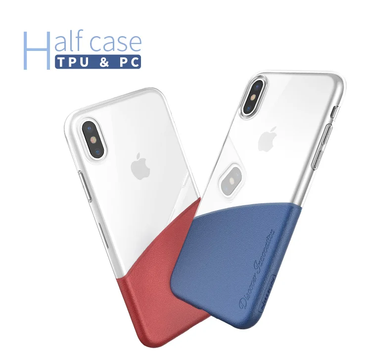 Для iPhone X чехол оригинальный NILLKIN половина ТПУ и ПК телефон для Apple IPhone x бампер|phone