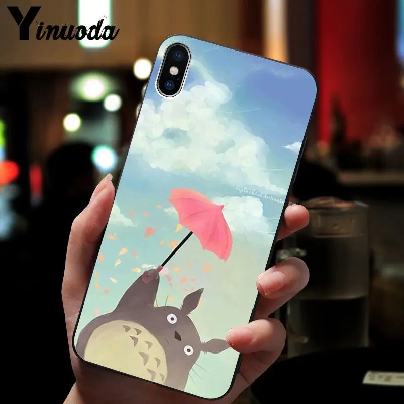 Yinuoda Мой сосед Тоторо пользовательские фото мягкий чехол для телефона Apple iPhone 8 7 6