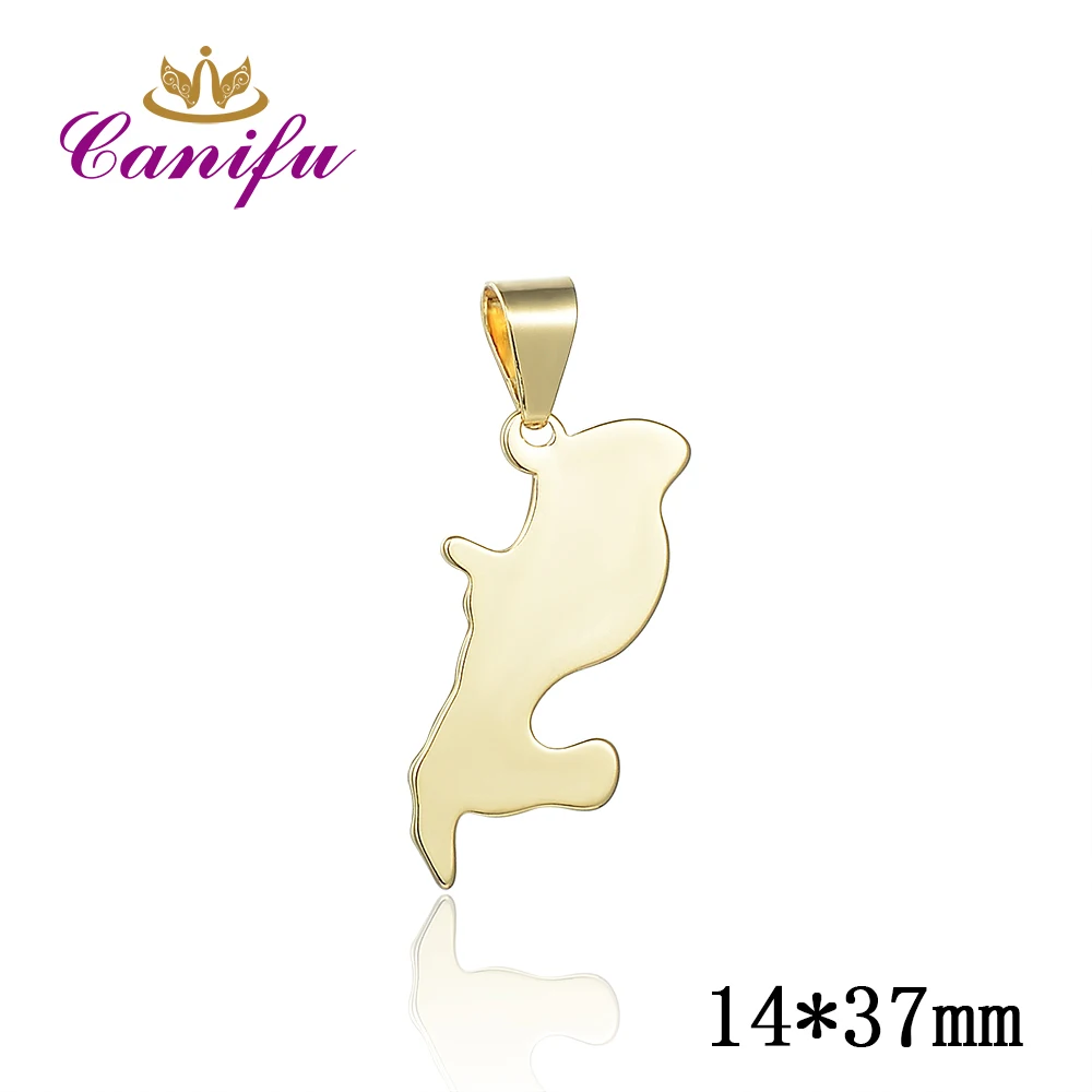 Canifu горячая распродажа Новое поступление золотой цвет кулон Мартиника Форма