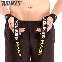 AOLIKES, 1 пара, браслет для занятий тяжелой атлетикой, спортивные, профессиональные, тренировочные, повязки на руку, поддержка запястья, ремни, обертывания, защита для спортзала, фитнеса