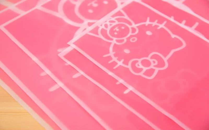 Горячая Новинка kawaii Hello kitty ПВХ водонепроницаемая сумка для документов офисные