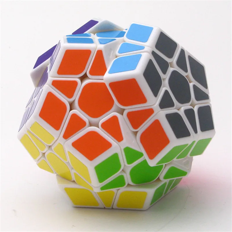 QIYI 3X3 95*95*95 мм магический куб черно-белый скоростной Профессиональный 12 сторонний пазл Cubo Magico Развивающие игрушки для детей