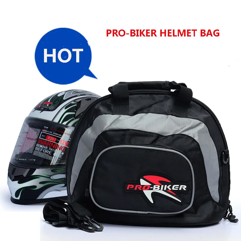 Водонепроницаемая мотоциклетная сумка на шлем PRO BIKER из ткани Оксфорд для езды