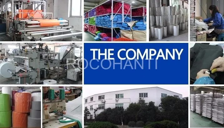 ROCOHANTI 100 шт поли нетканые сумки многоразовые хозяйственные сумки Рождественский подарок вечерние сумки с ручкой индивидуальная печать логотипов