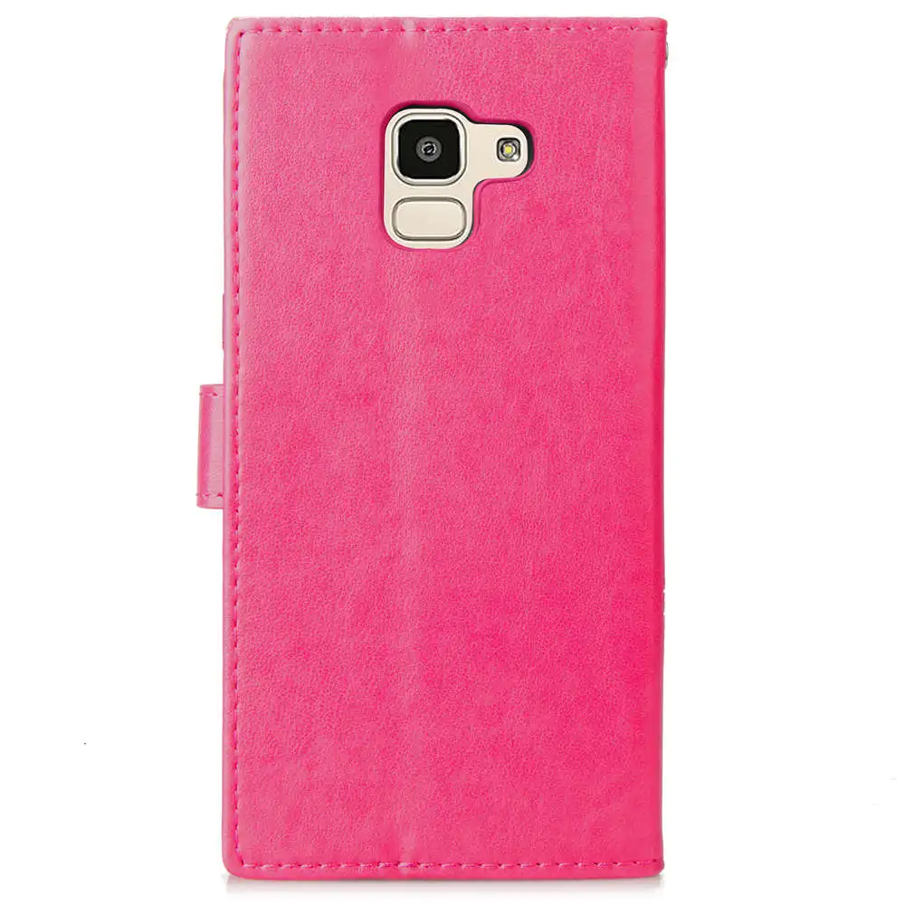 Кожаный чехол-бумажник с откидной крышкой для Samsung Galaxy J3 2017 C5 C7 Pro J7 Neo J5 Prime 2016 J4 J6 J8
