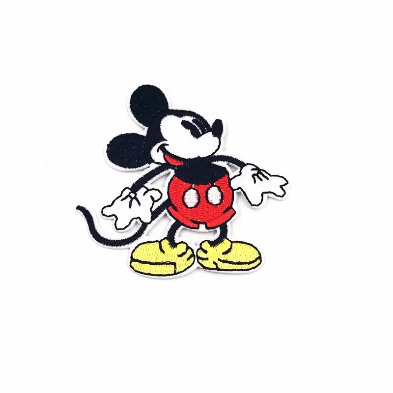 1 шт. с рисунком Микки и Минни вышивка в виде кругов утюжок пришивная одежда