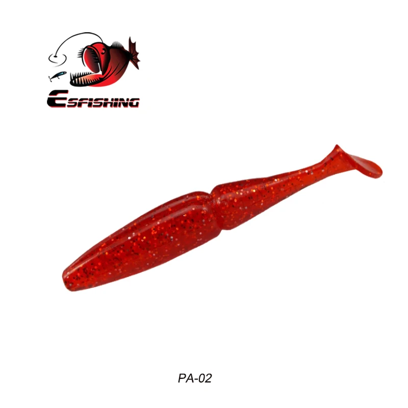 ESFISHING качество приманки Easy Shiner от Шад 100 мм 125 мм 155 мм 200 мм Pesca рыбалка мягкие воблеры, силиконовые приманки воблеры Leurre Souple - Цвет: PA02