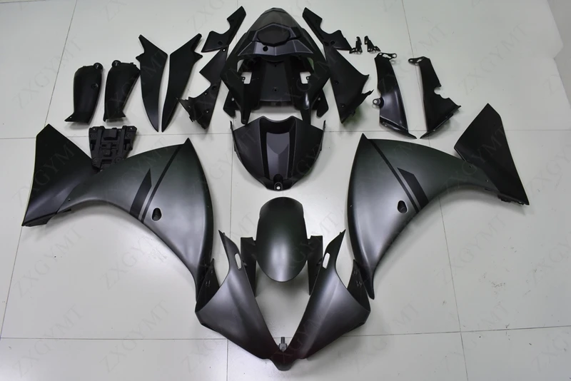 Plastic Fairings for YAMAHA YZFR1 2009 - 2011 Matte Grey Black Bodywork Full Body Kits | Автомобили и мотоциклы