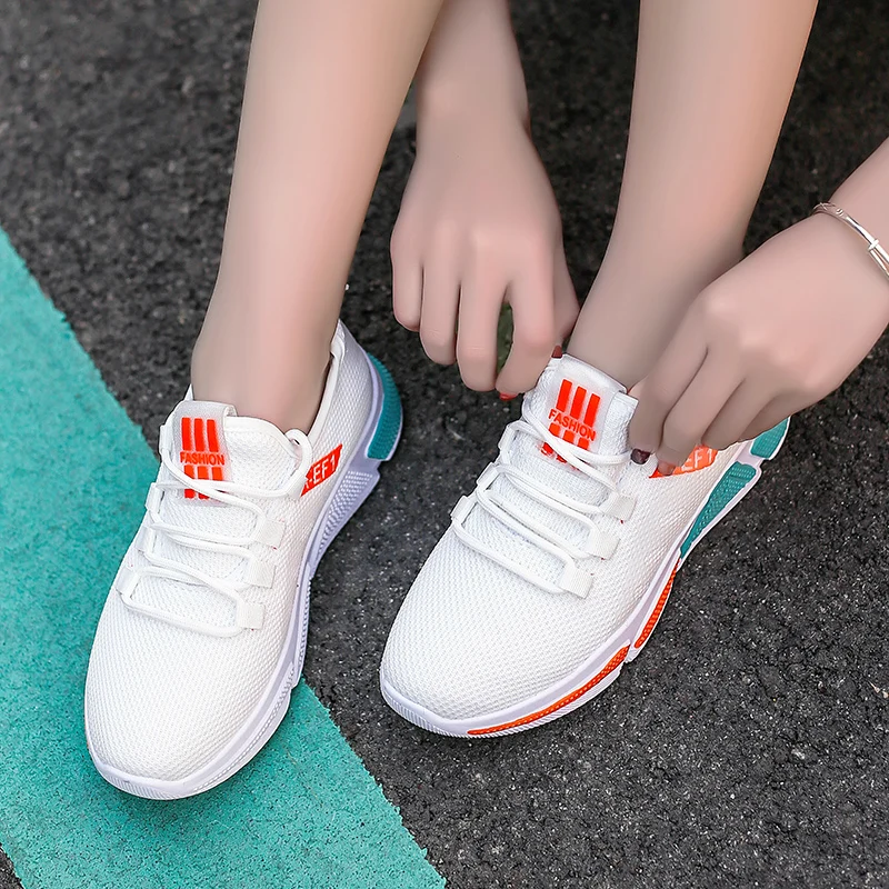 New Women Sneakers Breathable Women's Running Shoes Comfortable Outdoor Sport Jogging Athletic Ladies Trainers | Спорт и