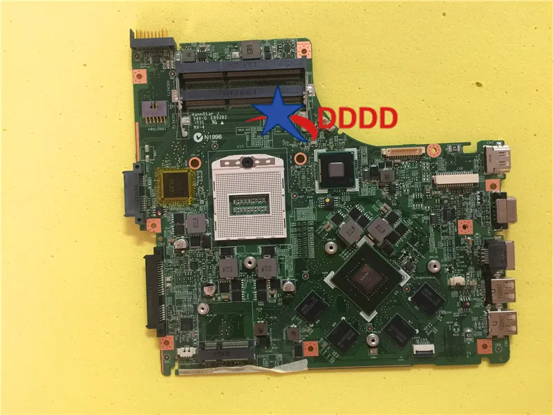 

Original MS-1492 MS-14921 FOR MSI GE40 LAPTOP MOTHERBOARD WITH GT750M fully tested AND working perfect