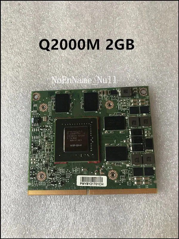 Оригинальная видеокарта Q2000M Quadro 2000m N12P A3 A1 2 Гб PMY8Y21701CH для ноутбука DELL M4600 hp 8540 Вт 8560