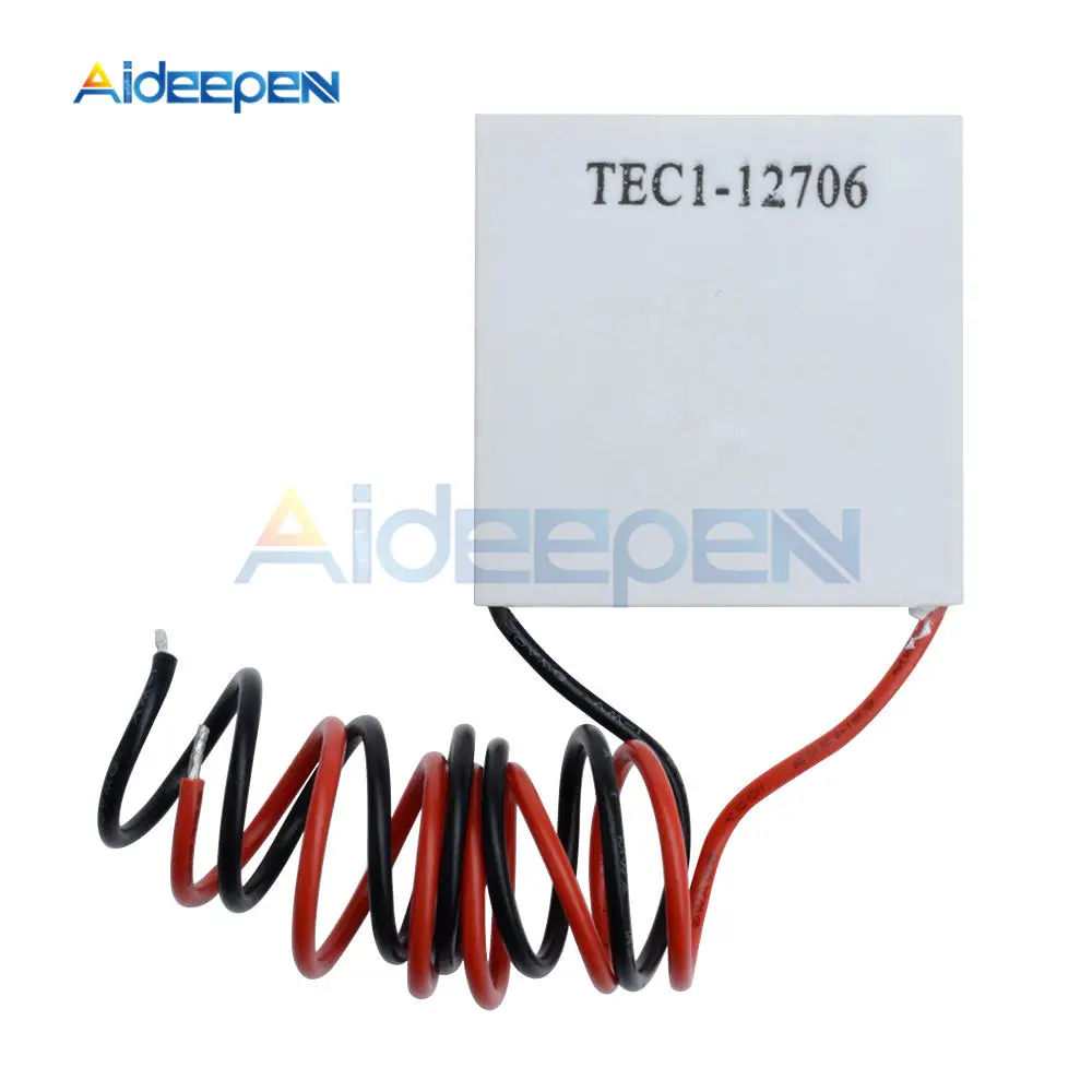 5 шт. TEC1 12706 TEC Термоэлектрический охладитель Peltier TEC112706 радиатор в виде пластины