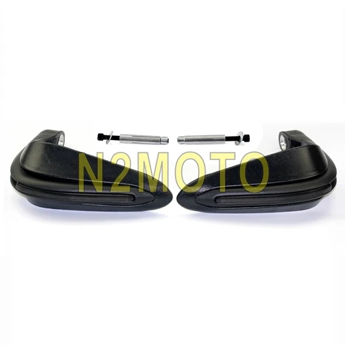 without riser Универсальный мотоцикл Handguard 7/" 22 мм руль защита рук для Honda Yamaha Suzuki внедорожный Байк ATV уличный велосипед - Цвет: without riser