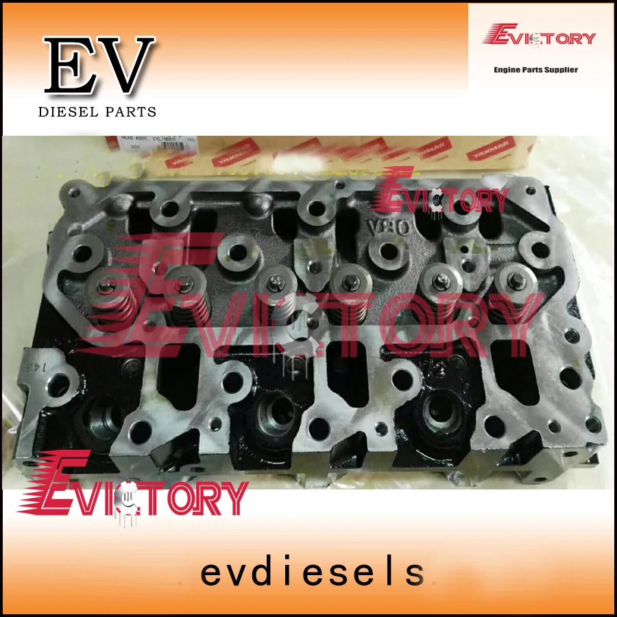 

Genuine new Yanmar 3TNV76 cylinder head assy for min excavator