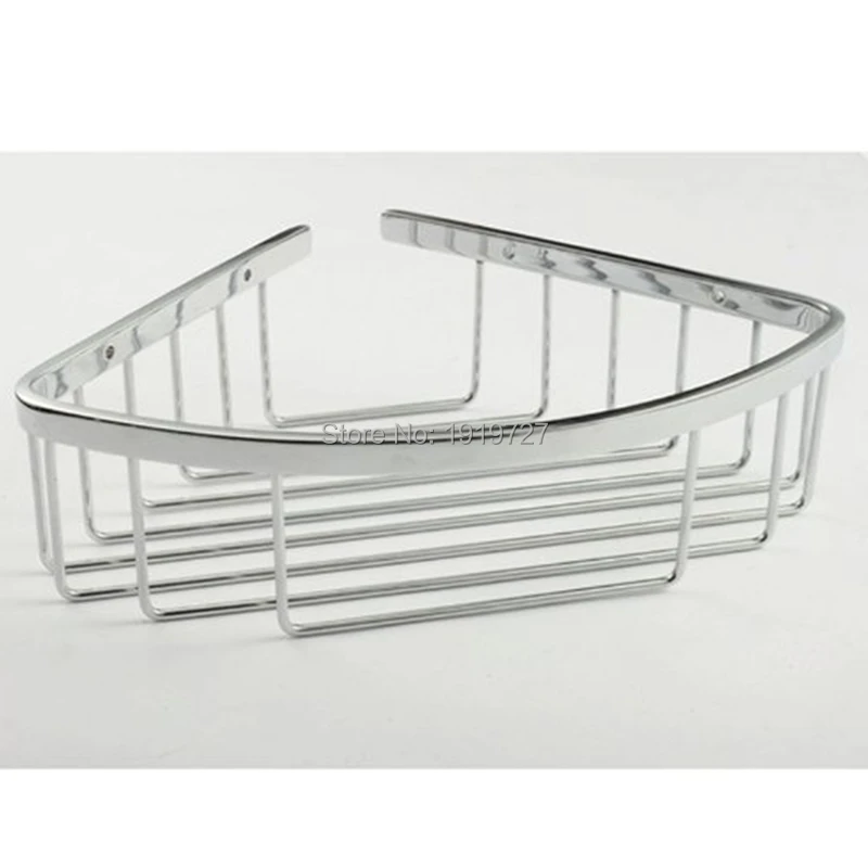 Настенная угловая полка для ванной органайзер душевая стойка держатель хранения