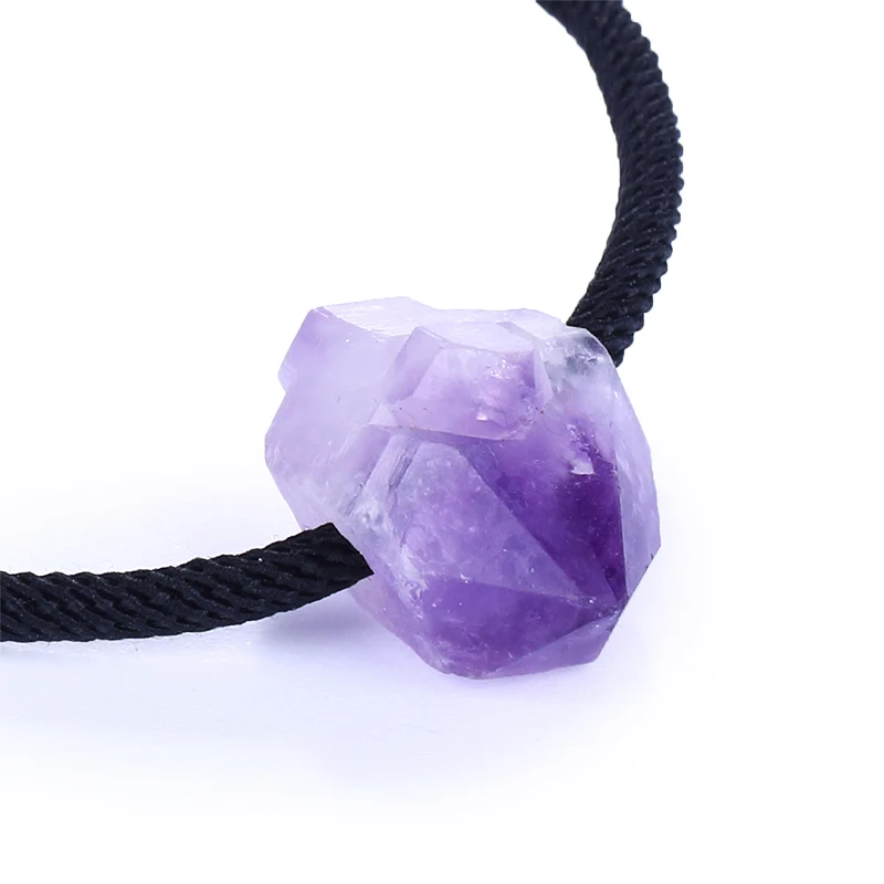 

Natural Gemstone Amethyst Gemstone Nugget Bracelets,24x16x15mm,8.0g
