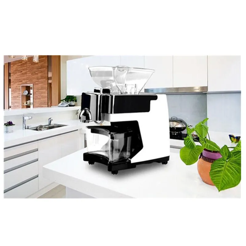 

Small household automatic hot and cold oil press expeller