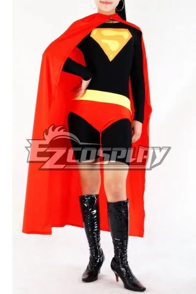 

DC Superwoman Black Cosplay Costume E001