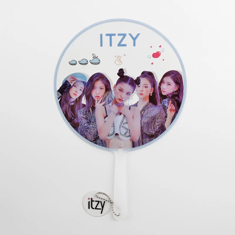 [MYKPOP]ITZY Лето 2019 прозрачная коллекция вентиляторов KPOP SA19051503 | Игрушки и хобби