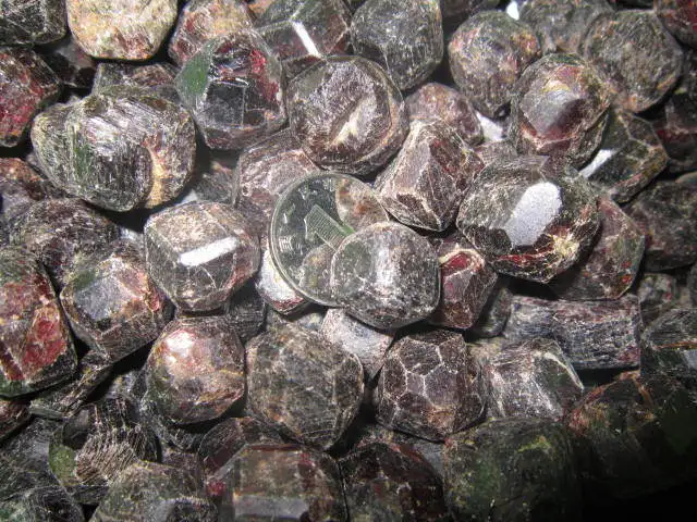 1000 г натуральный красный гранат оригинальные кристаллы образцы|specimen| |