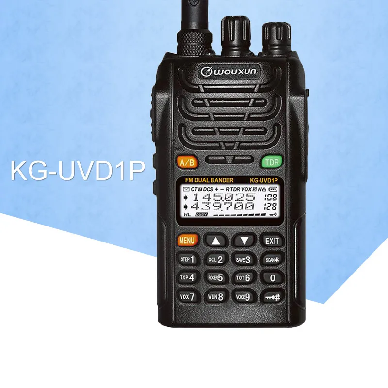 

New Original KG-UVD1P Walkie Talkie VHF/UHF Dual Band 136.000-174.995MHz & 400.000-479.995MHz FM Transceiver Two Way Raido