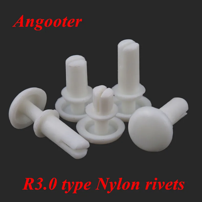 Заклепки нейлоновые R3035/R3045/R3055/R3065/R3075/R3080/R3090/R3100/R3.0 100 шт.|Заклепки| |