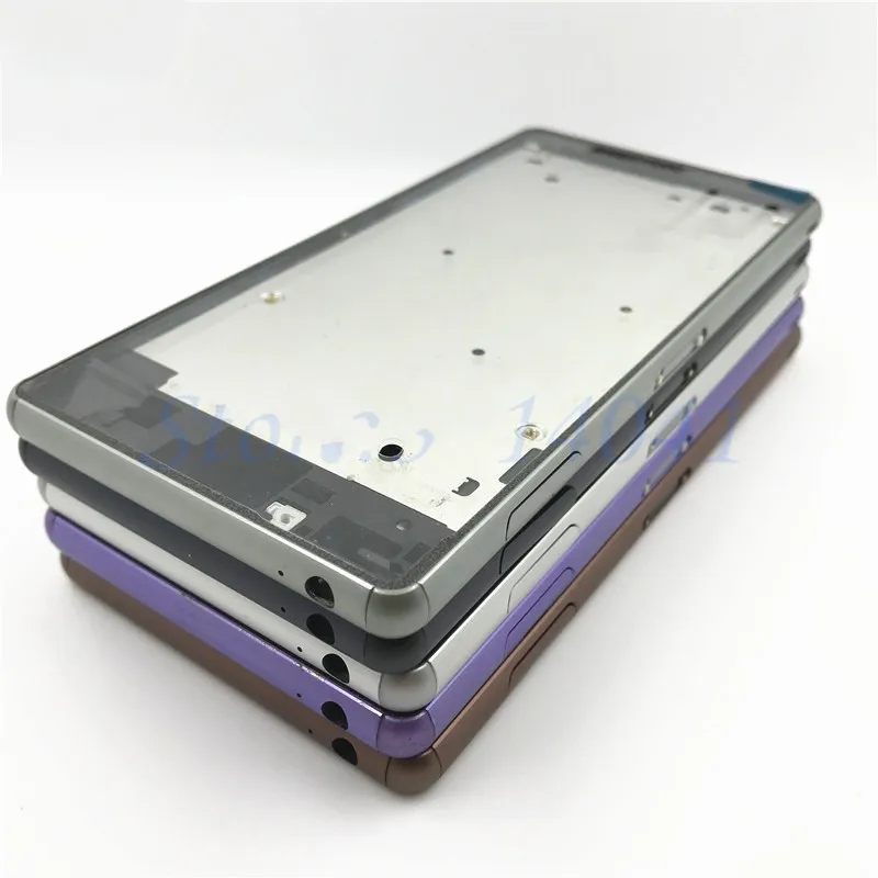 Для Sony Xperia Z3 L55 L55w D6603 D6653 корпус средняя рамка пластина ЖК Шасси с кнопкой питания