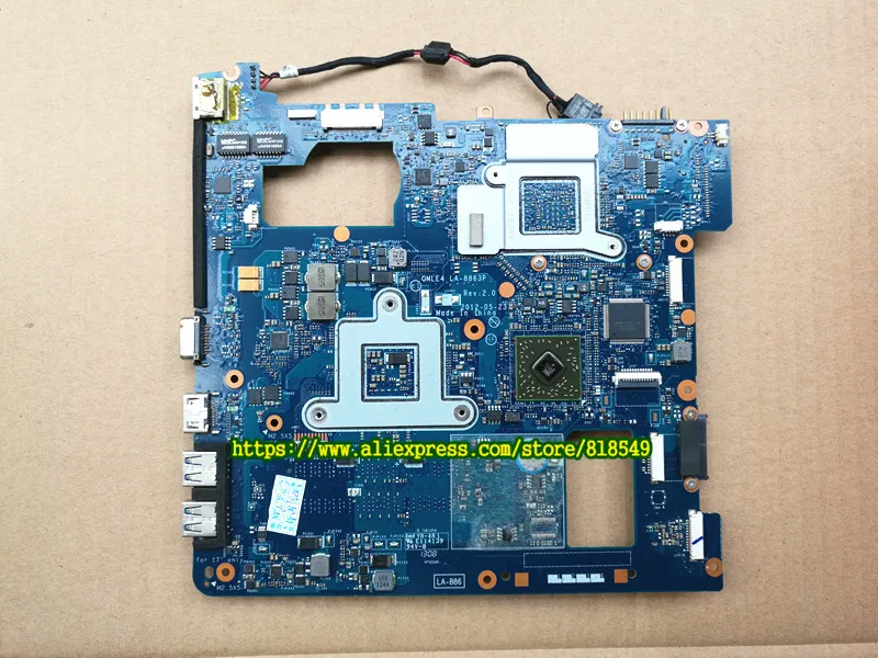 Материнская плата для ноутбука подходит для samsung NP355C4C NP355V5C основная плата для ноутбука QMLE4 LA-8863P BA59-03567A HD7600 разъем SF1