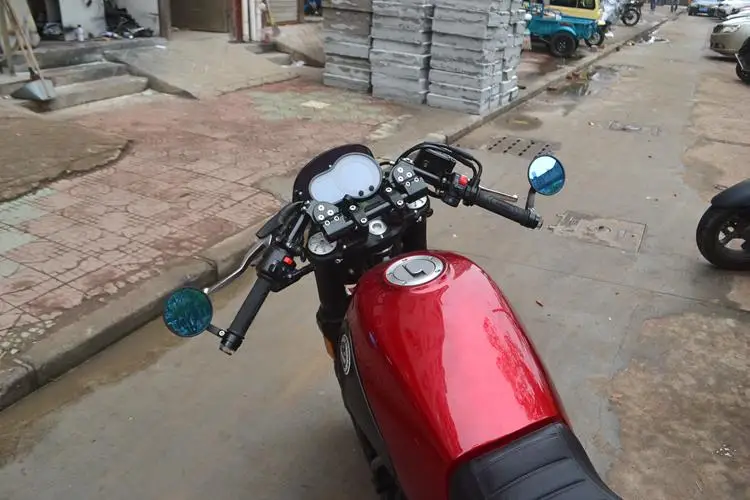 Benelli Leoncino 500 разделенная ручка передний руль мотоцикла ручки с рукоятками боковые