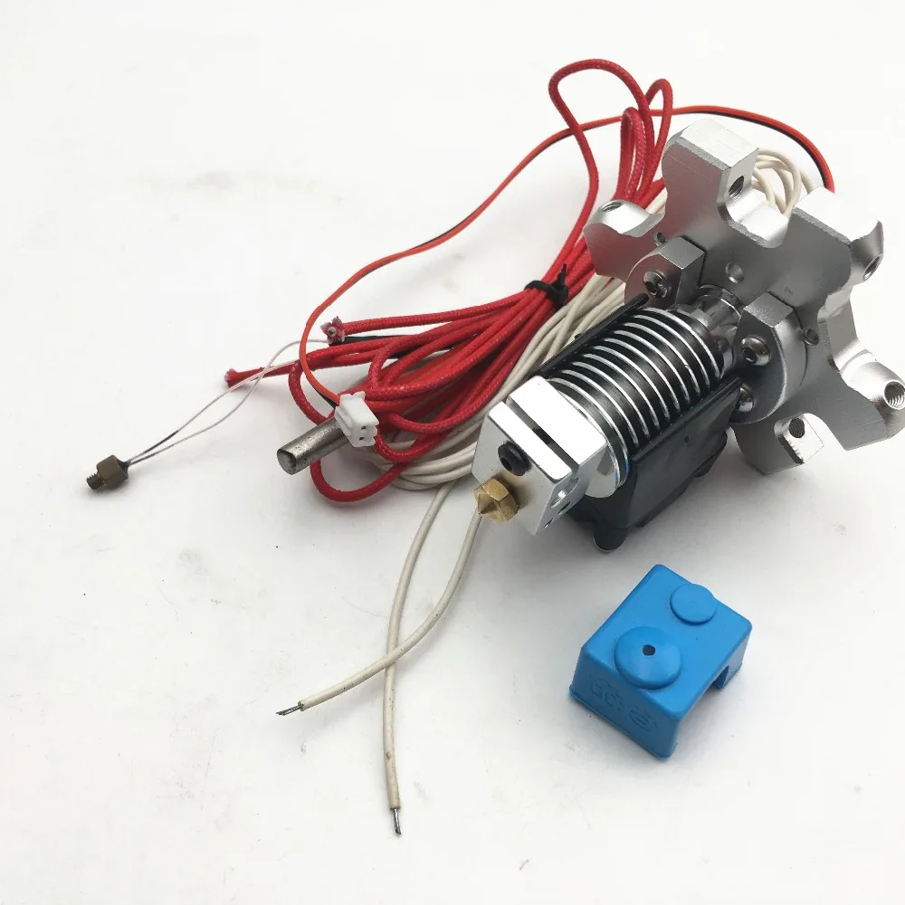 

Funssor V6 J-head Hotend Extruder Kit M3 Stud Thermistor Nozzle 0.4mm With Free