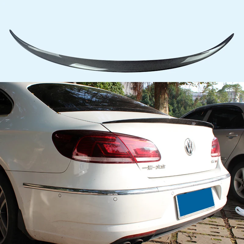 Спойлер для Volkswagen VW CC Passat 2009 2016 украшение багажника автомобиля заднее крыло в