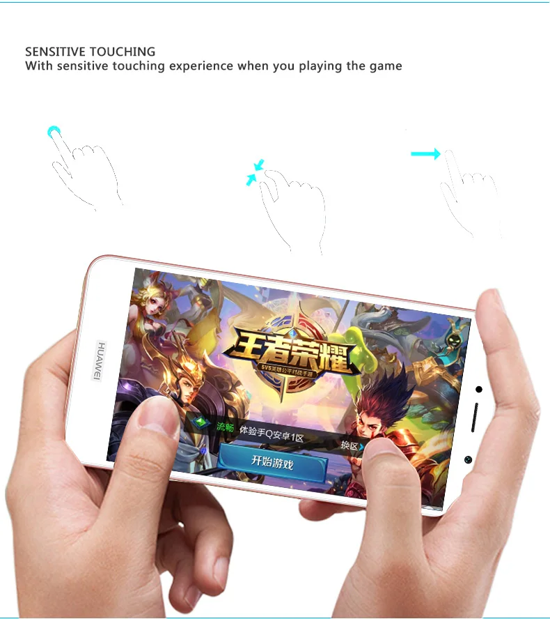 GerTong полное покрытие закаленное стекло для Huawei Mate 10 Pro Lite P10 P8 P9 Y6 Y5 2017 Y7 Prime Nova Smart