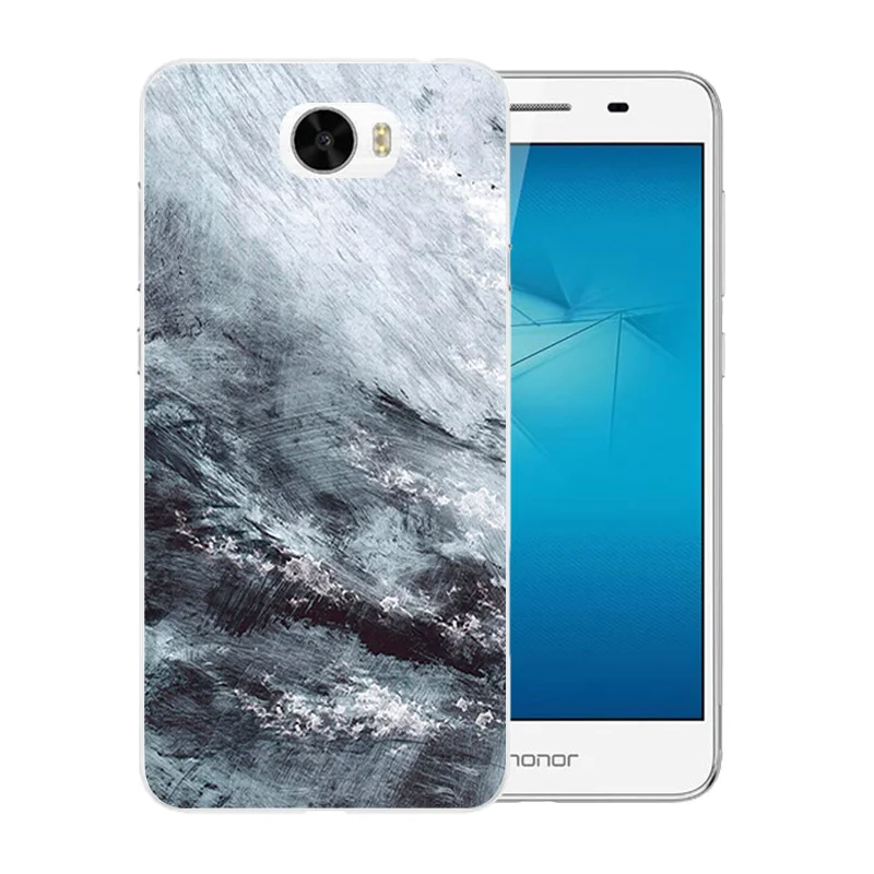 TPU Soft Phone Cases for Huawei Y5 II Y5ii Y52 Cover Pusscat Pattern 5.0&quot Case Silicon Honor 5A LYO-L21 CUN-U29 |