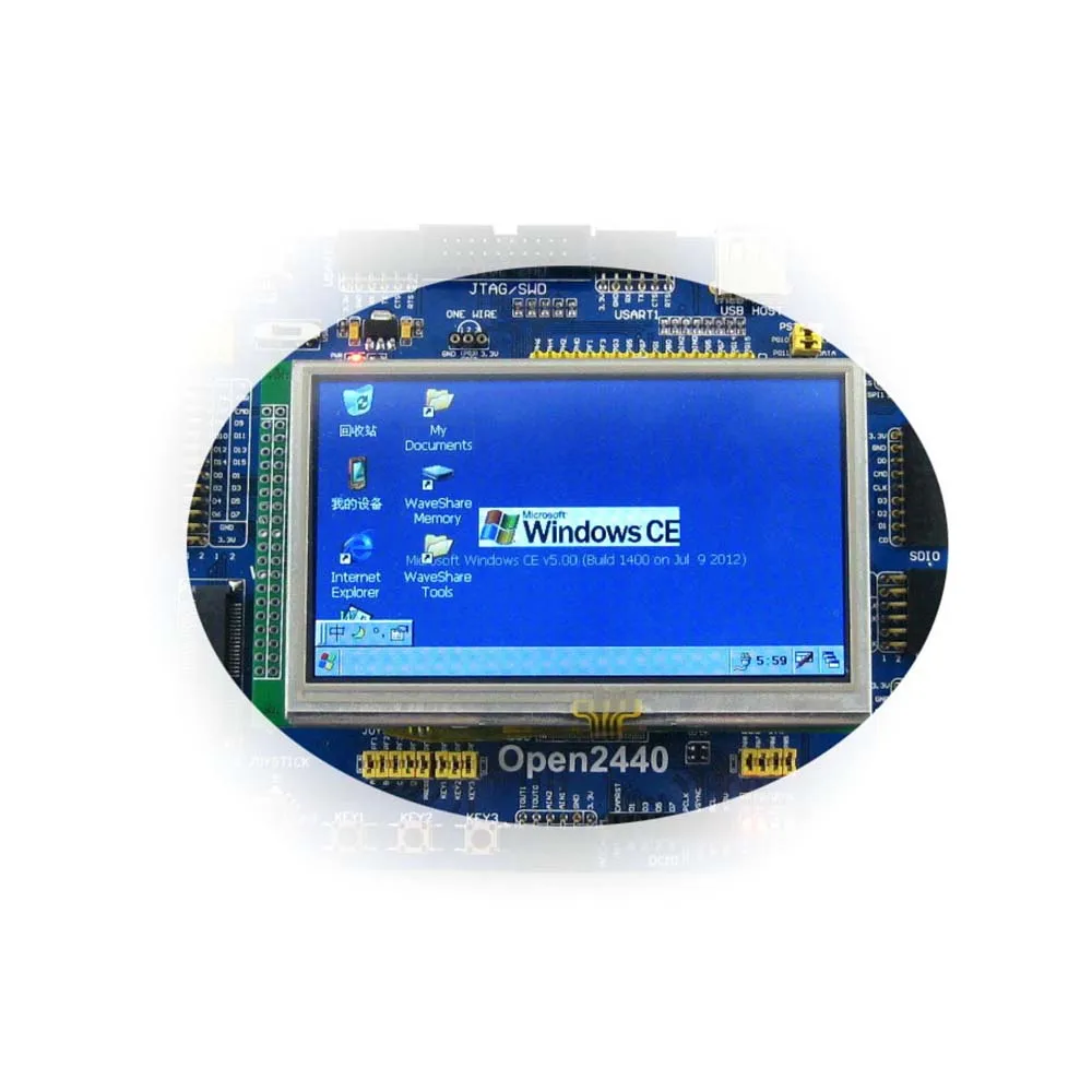 4 3-дюймовый 480x272 сенсорный ЖК (A) 40-контактный кабель LCM TFT дисплей экран модуль