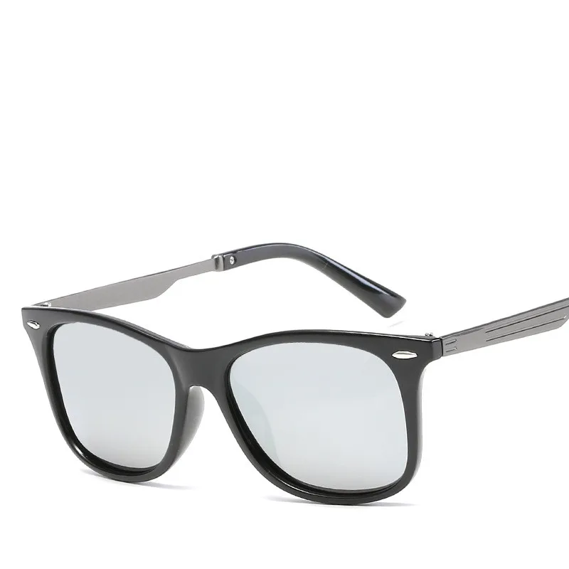 LONSY модные унисекс поляризованные солнцезащитные очки мужские брендовые