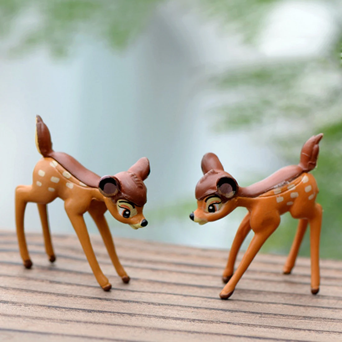 Искусственные мини фигурки в виде оленя 2 шт./лот|deer fairy garden|decorative decorativedecorative home decor