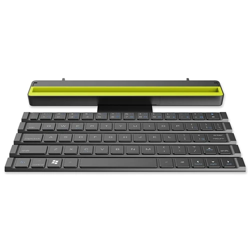 ROCK Складная bluetooth-клавиатура для iPad Pro Mini Air, многофункциональная раскладываемая bluetooth-клавиатура для iPhone быстро переключается - Цвет: Красный