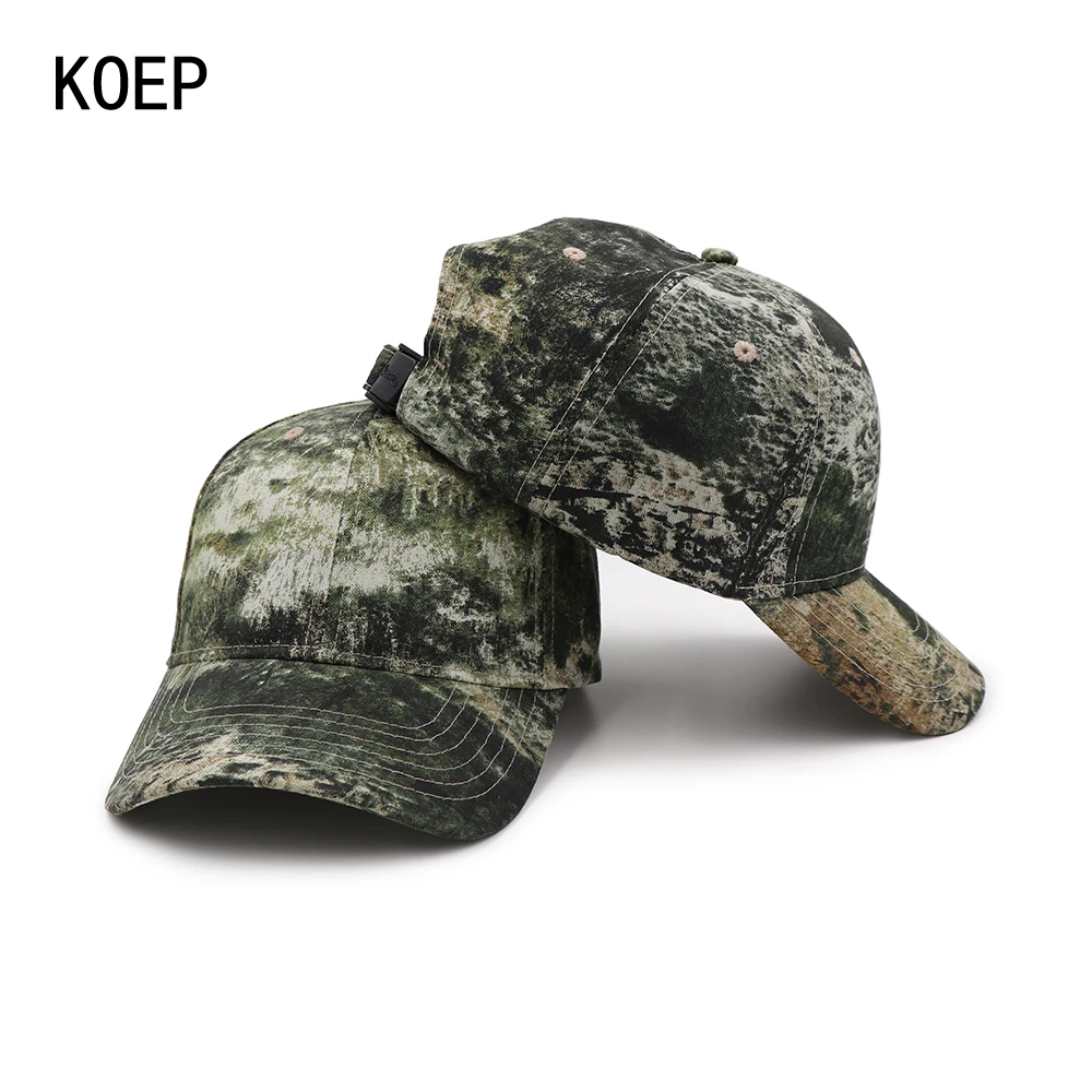 Новое поступление 2018 камуфляжная бейсболка KOEP Кепка в стиле гор кепка для охоты
