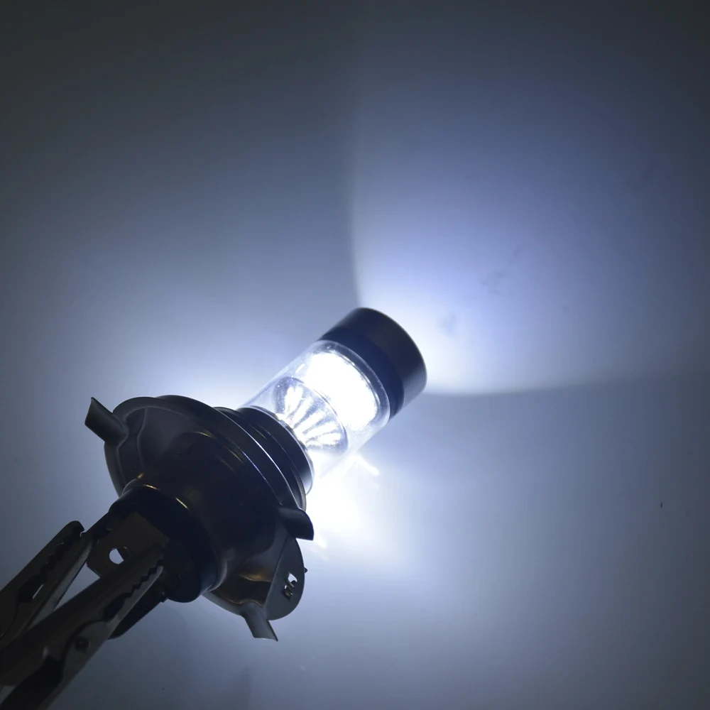2 шт. высокомощный автомобильный LED H4 H7 H8 H11 противотуманный фонарь 100 Вт