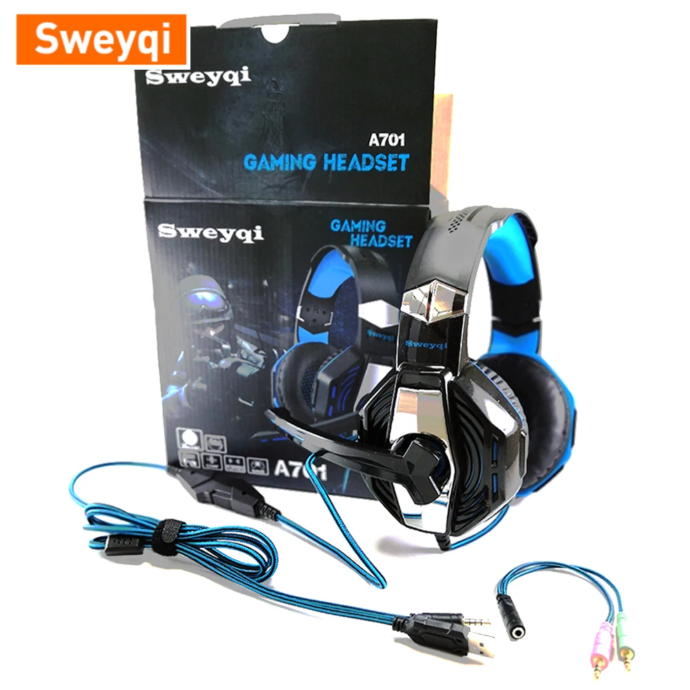 A701 A702 Gaming Headsets/for New X-BOX PC Computer Gamer Laptop PS4/ tws/ from Russia | Электроника