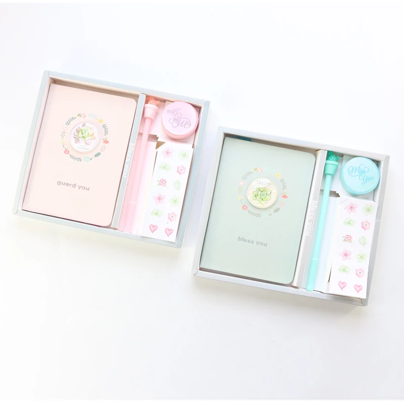 Domikee новый милый цветок тема школьника в твердом переплете красочный блокнот +