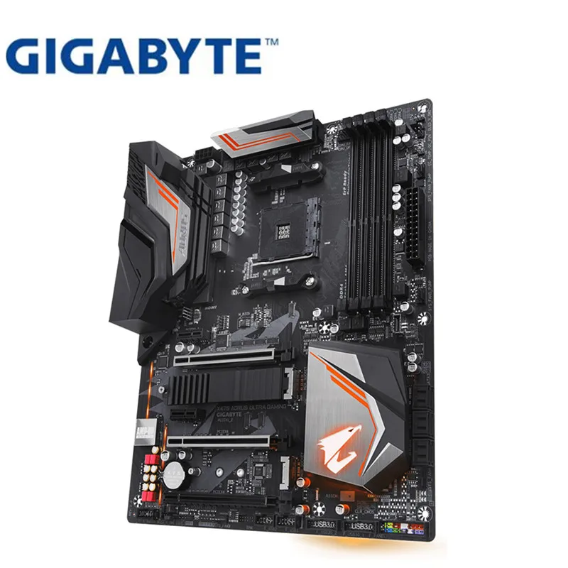 Для Gigabyte X470 AORUS ULTRA GAMING оригинальная новая системная плата AMD Socket LGA 1151 DDR4 SATA3.0 настольная Игровая плата с обратной водой