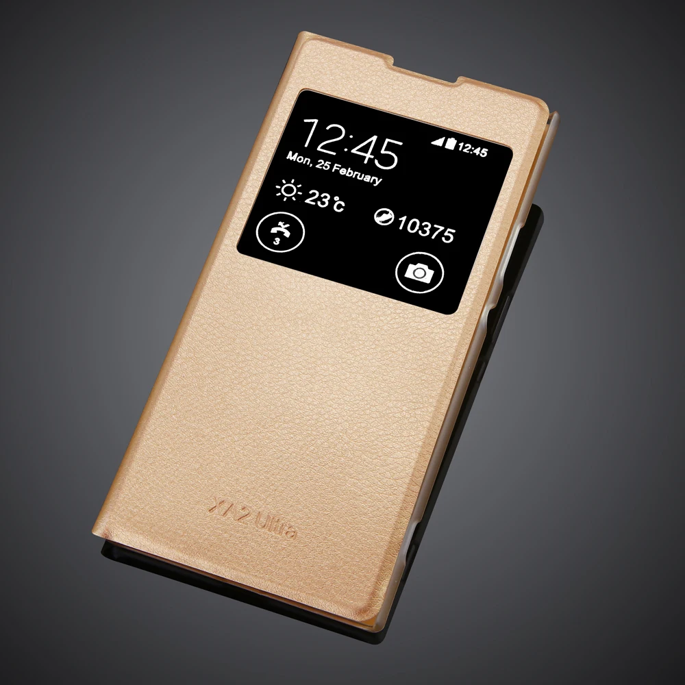 Новинка чехол для телефона Xperia XA2 Ultra Роскошный деловой Чехол-книжка из