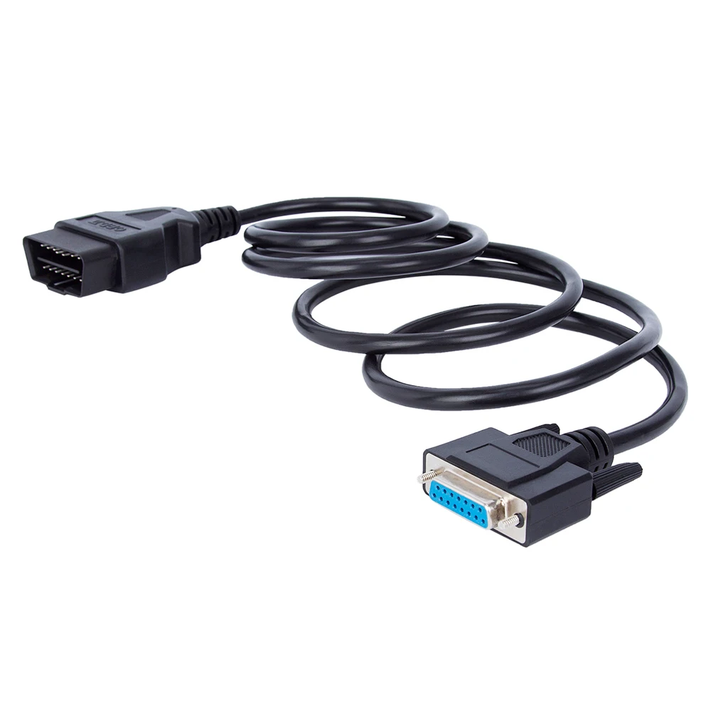 KWOKKER 5ft OBD2 16pin DB9 автомобильный удлинитель для мужчин и женщин OBD диагностический УДЛИНИТЕЛЬ шнур адаптер 16Pin OBD2 кабель 155 см