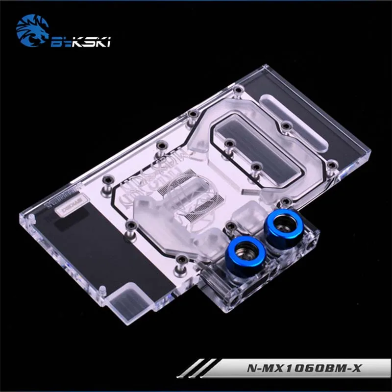 Bykski N-MX1060BM-X GPU водный блок для Maxsun GTX1060 Big Mac 3G 6G Полное покрытие графическая карта