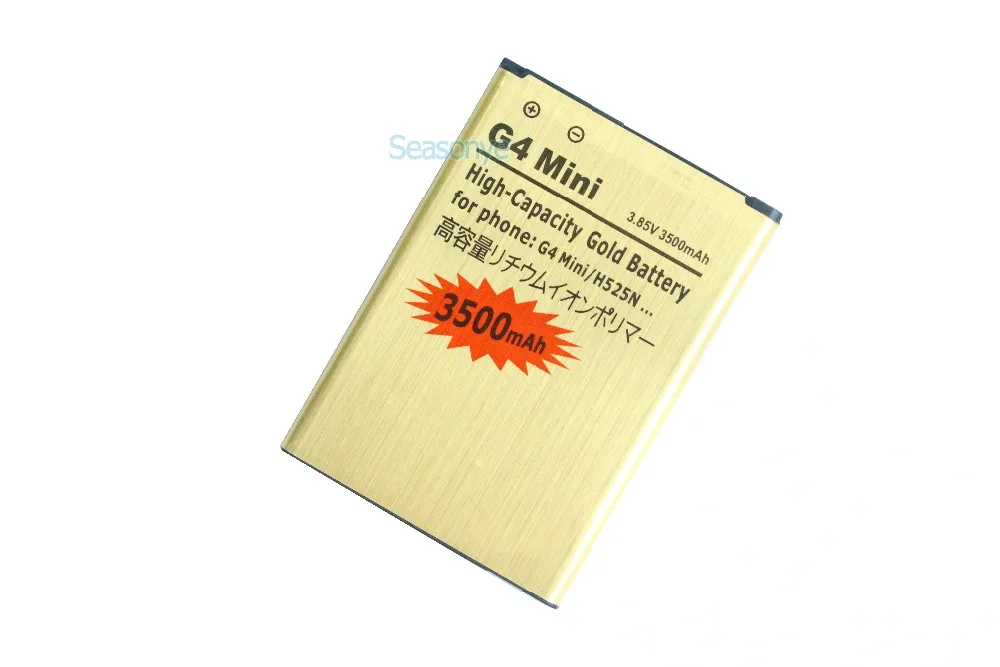 Seasonye 3500mAh BL-49SF / BL 49SF BL49SF золотистый Сменный аккумулятор для LG H525N G4 mini G4mini Beat G4Beat G4C