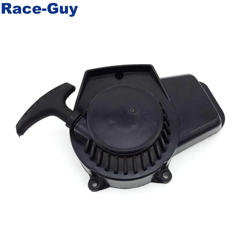 Черный пластиковый Тяговый стартер возвратной пружины для 2 х тактный 47cc 49cc мини